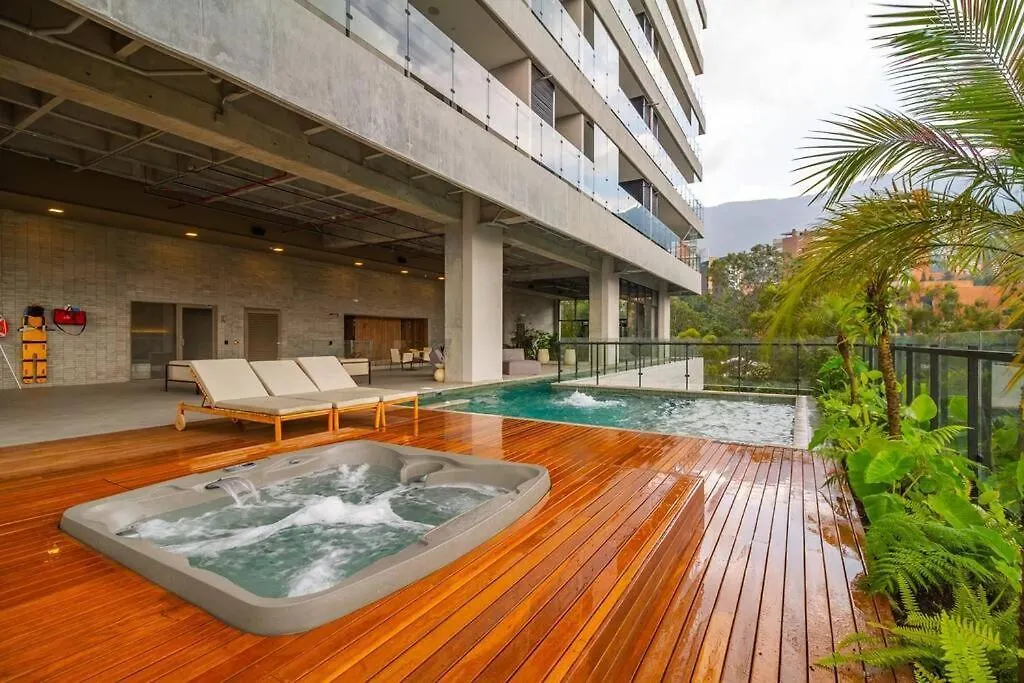 Elegante Suite Poblado Wake915 Medellin