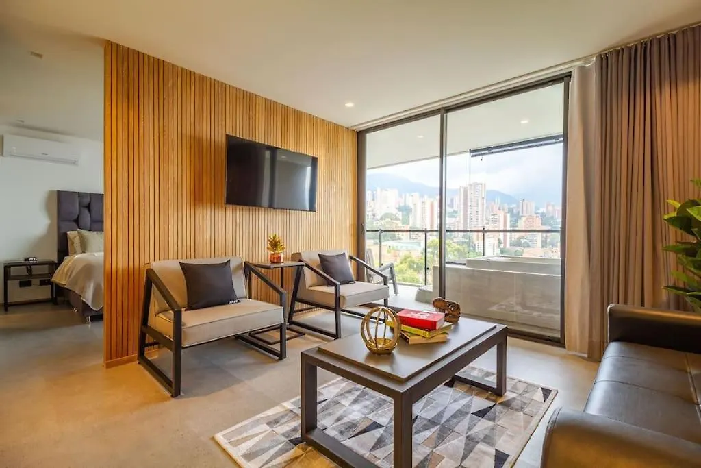 Elegante Suite Poblado Wake915 Medellin 0*,